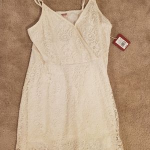 Cream Lace Dress